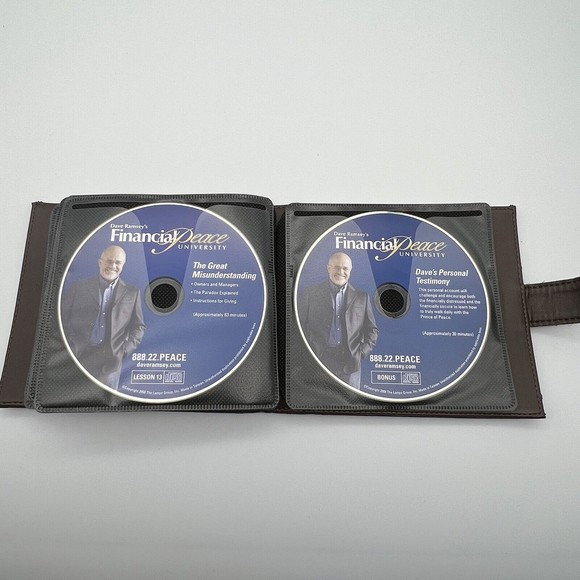 Dave Ramsey Financial Peace University 16 Disc CD Set Kit - Picture 9 of 12